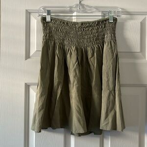Paradise Island Sage Green Skirt
